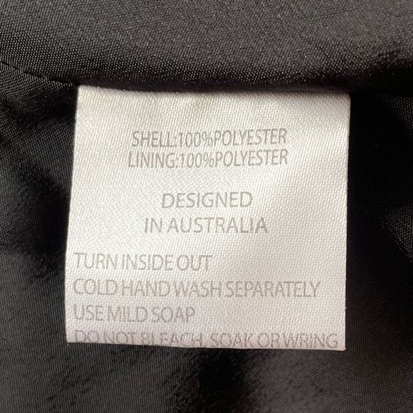 Shona Joy Plunge Formal Black Dress Made in Australia Size 6 - Picture 4 of 9